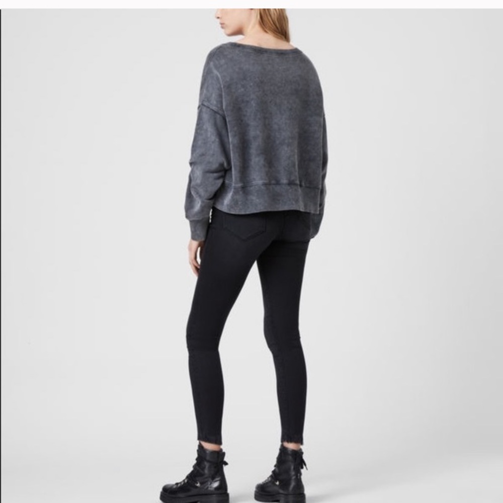 All Saints Piro Asaint Sweatshirt - Picture 2 of 8